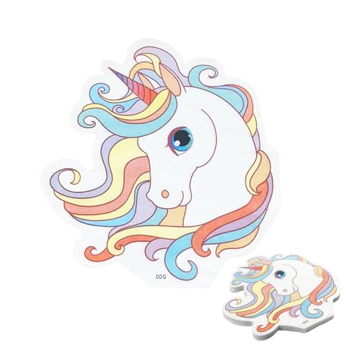 20 Pièces Licorne Serviette Papier,Serviettes d'anniversaire Licorne