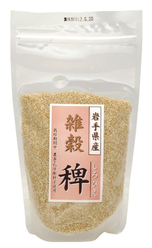 無添加 農薬・化学肥料不使用 岩手県産 稗(ひえ) 白ひえ 250g ■ネコポス便 ■淡白でやさしい味 ■米に1～2割混ぜて■スープや粥などにのサムネイル