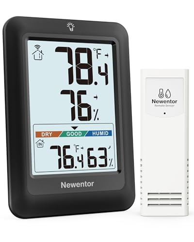 Newentor Indoor Outdoor Thermometer Wireless
