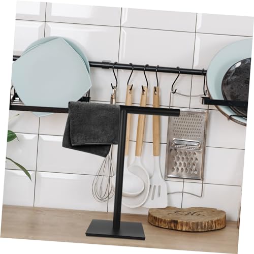 Porte-serviettes de comptoir Amosfun en acier inoxydable brossé durable