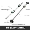BestEquip Linear Guide Rail 2Pcs HGR20-1500mm Linear Slide Rail with 1Pcs RM1605-1500mm Ballscrew with BF12/BK12 Kit Linear Slide Rail Guide Rail Square for DIY CNC Routers Lathes Mills