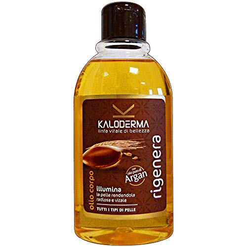 Set 6 KALODERMA Olio Argan Rigenera 300 ml Cura del corpo