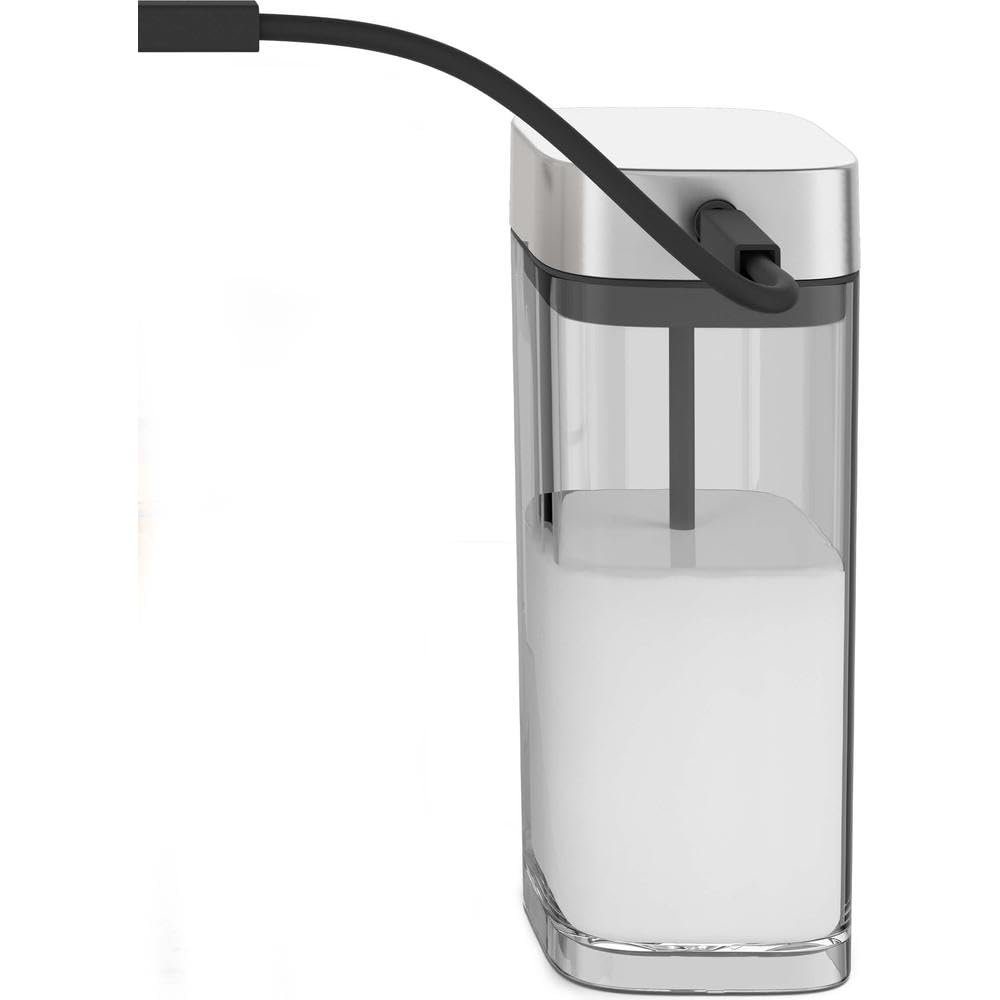 KitchenAid Contenitore Latte 790ml con Tubo e Coperchio per Macchine Espresso KF6 KF7 e KF8, Adatto al Frigorifero, Accessorio Sistema Latte Automatico, Trasparente