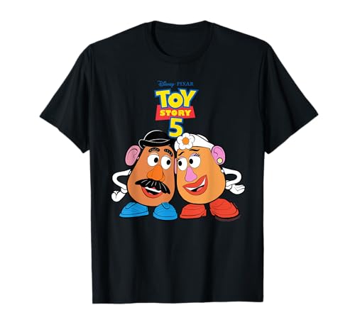 Disney and Pixars Toy Story 5 Mr & Mrs Potato Head Big Pose T-Shirt