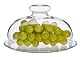 Glasglocke Trendglas Jena mit Unterteller – 17 cm