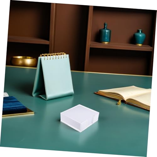 Distributeur de bloc-notes carré transparent pour bureau