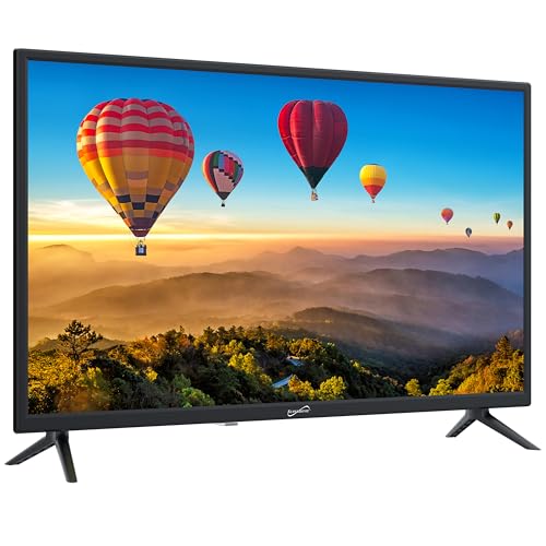 Image of Supersonic SC-3210 31.5-Inch DLED HDTV with ATSC & NTSC, HDMI Input, USB Compatibility, 1080p Resolution, Dynamic Contrast, Wide Viewing Angle, Digital Noise Reduction, Audio Options, Multi-Language