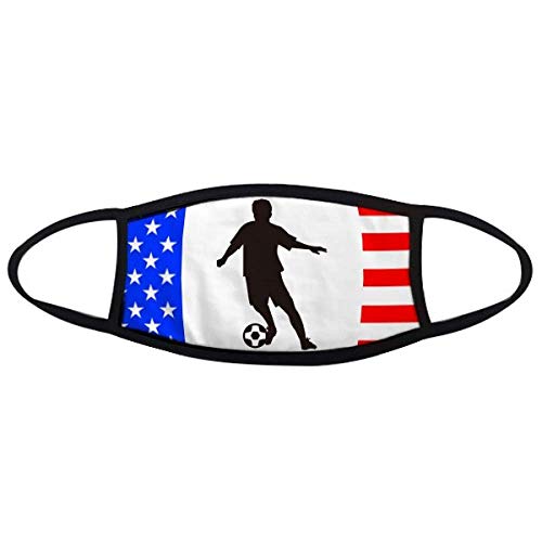 Masque anti-poussière football lavable en tissu respirant pour le sport