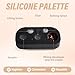 Libeauty Professional Lash Lift and Color Kit, Brow Lamination Kit 4-in-1 with Airless Pump and Silicone Palette, Salon Grade Eyelash Perm DIY Kit, Natural Black Color Gentle Formula for Home Use