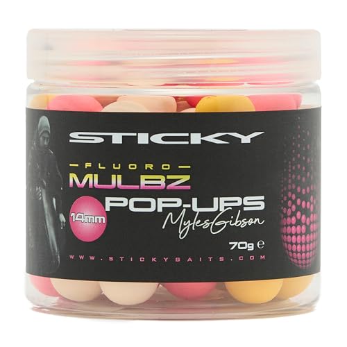 Sticky Baits Fluoro Mulbz Pop-Ups 70g (14mm)