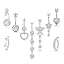 Silver-9PCS