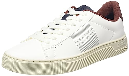 Preisvergleich Produktbild BOSS Herren Rhys_Tenn_ppr, Weiß, 46 EU