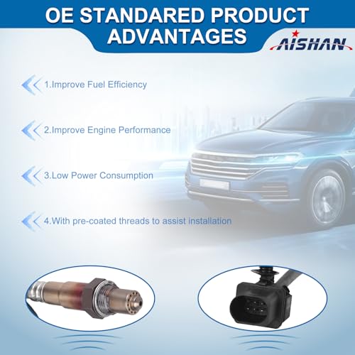 Sensor de Oxígeno AISHAN 8F9Z9F472H Upstream para Ford y Lincoln miniatura 2