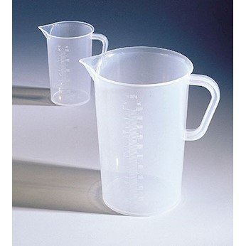Cole-Parmer Polypropylene Graduated Beaker with Handle, 500 mL