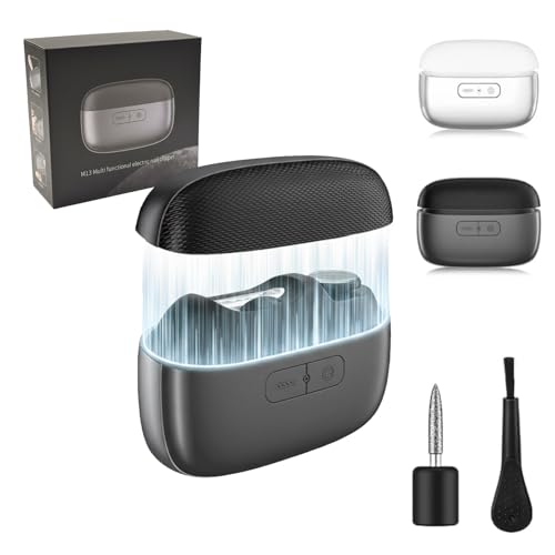 Hewelth Smart Electric Nail Clipper, Upgraded 2 in 1 Polishing