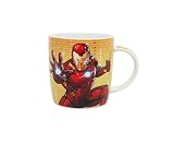 Disney Iron Man Tasse Marvel The Avengers in Gelb, 400 ml