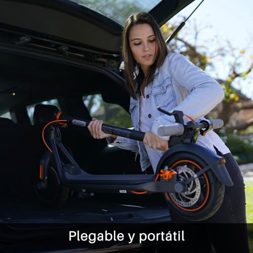 Segway Ninebot F40 Electric Kick Scooter, 350W Powerful Motor, 10-inch Pneumatic Tire, Foldable Commuter Electric Scooter for Adults, UL-2272 Certified