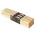 On Stage Hickory 2B Nylon Tip Drumsticks 12 Pairs