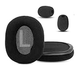 【Tissu Confortable/Mousse à Mémoire】： Ces coussinets sont fabriqués en tissu confortable et en mousse à mémoire de forme, gardant vos oreilles détendues et réduisant les bruits extérieurs