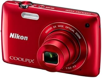 Nikon COOLPIX S4200 16.0 MP Digital Camera (Red)