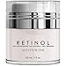 Retinol Cream for Face with Hyaluronic Acid - Daily Moisturizer Cream Helps Fight Signs of Aging and Get Rid of Wrinkles from Face and Eye Area 1.7 fl oz