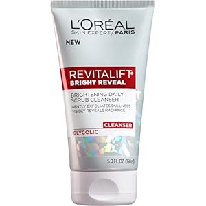 LOreal-Paris-Skincare-Revitalift-Bright-Reveal-Facial-Cleanser-with-Glycolic-Acid-Anti-Aging-Daily-Face-Cleanser-to-Exfoliate-Dullness-and-Brighten-Skin-5-Fl-Oz-Pack-of-1 L'Oreal Paris Skincare Revitalift Bright Reveal Facial Cleanser with Glycolic Acid, Anti-Aging Daily Face Cleanser to Exfoliate Dullness and Brighten Skin, 5 Fl Oz (Pack of 1)