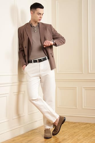 Casual Men's Full-Grain Leather Belt, Wrinkle-free, 1.5 inch width, Picasso4