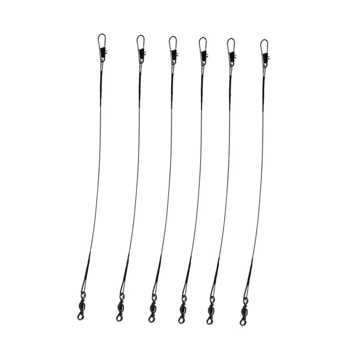 BRIGHTFUFU Stainless Steel Fishing Leader Wire Winding Line for Saltwater Freshwater Fishing Durable Abrasion Resistant Material for Bait Rigging and Hook Protection