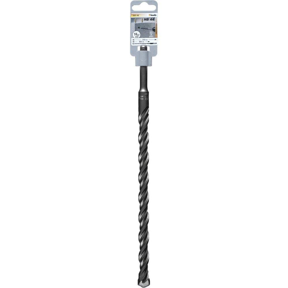 kwb SDS PLUS HB 44 Hammer Drill Ø 8.0 mm 243138 (Length 310 mm, high temperature soldered carbide cutting edge)