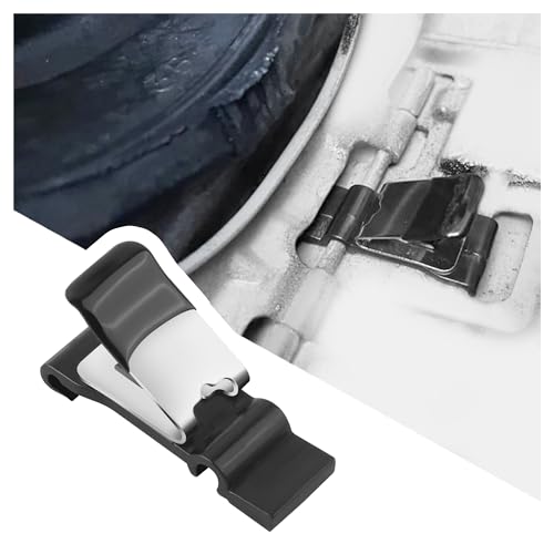 Fuel Door Spring Clamp OEM# 77360-0E010,Gas Door Spring Clip Compatible with Toyota Echo Venza Camry 4Runner Highlander,Lexus RX330 RX350 GS300 RX400h,Standard Car Accessories(77360-0E010)