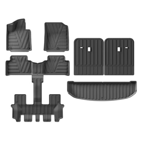 Tapis de sol pour Kia Sorento anti-saleté 6 places 21-24
