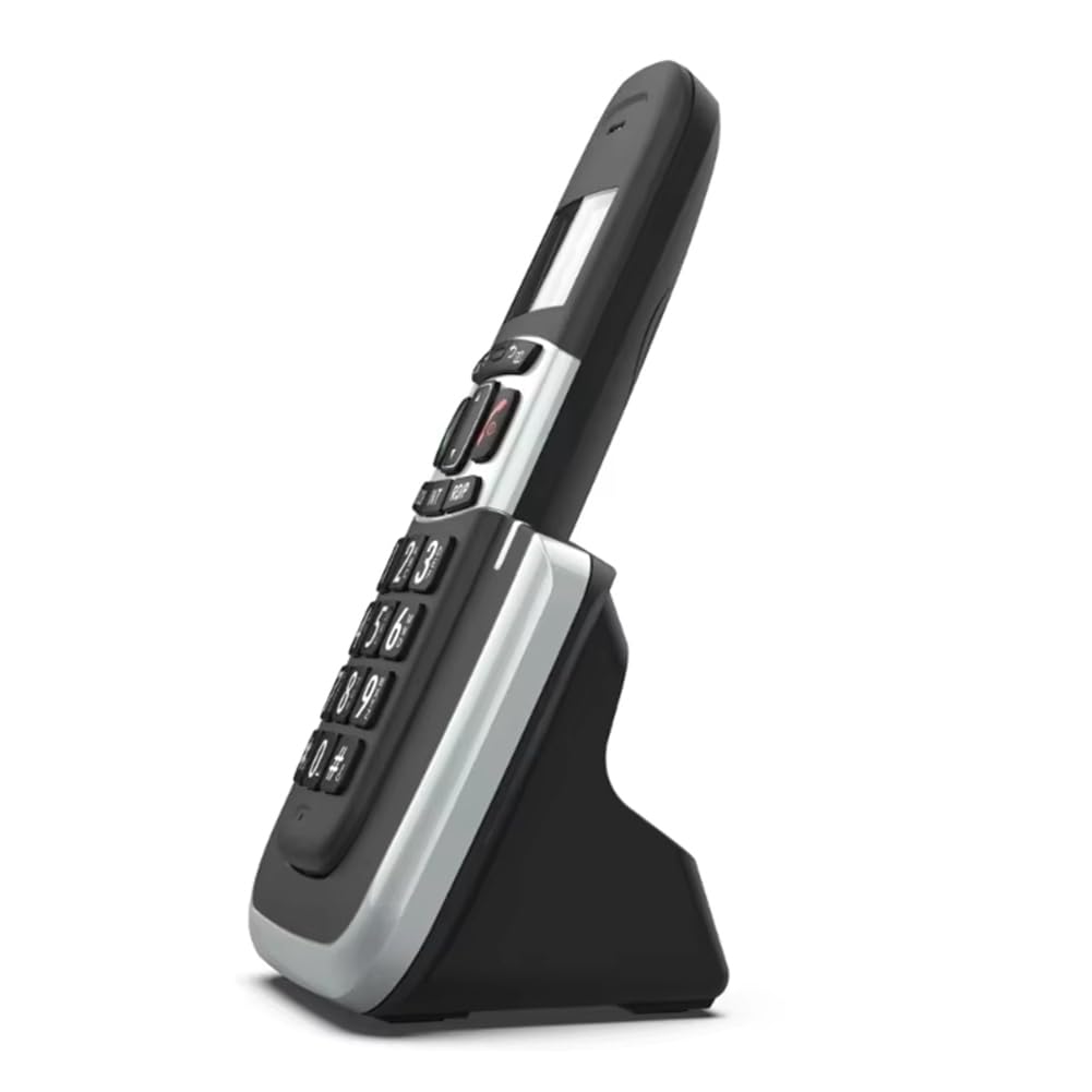 Telefono Fisso Vivavoce con Display del Chiamante, Memoria Wireless per Casa, Ufficio, Scuola, Ufficio Commerciale, Spina UE