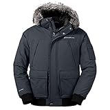 Eddie Bauer Men's Superior Down Bomber Jacket, Storm Small