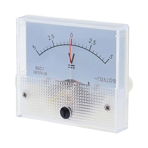 Voltmètre bidirectionnel 85C1-V aiguille tension continue CC 200V-0-200V