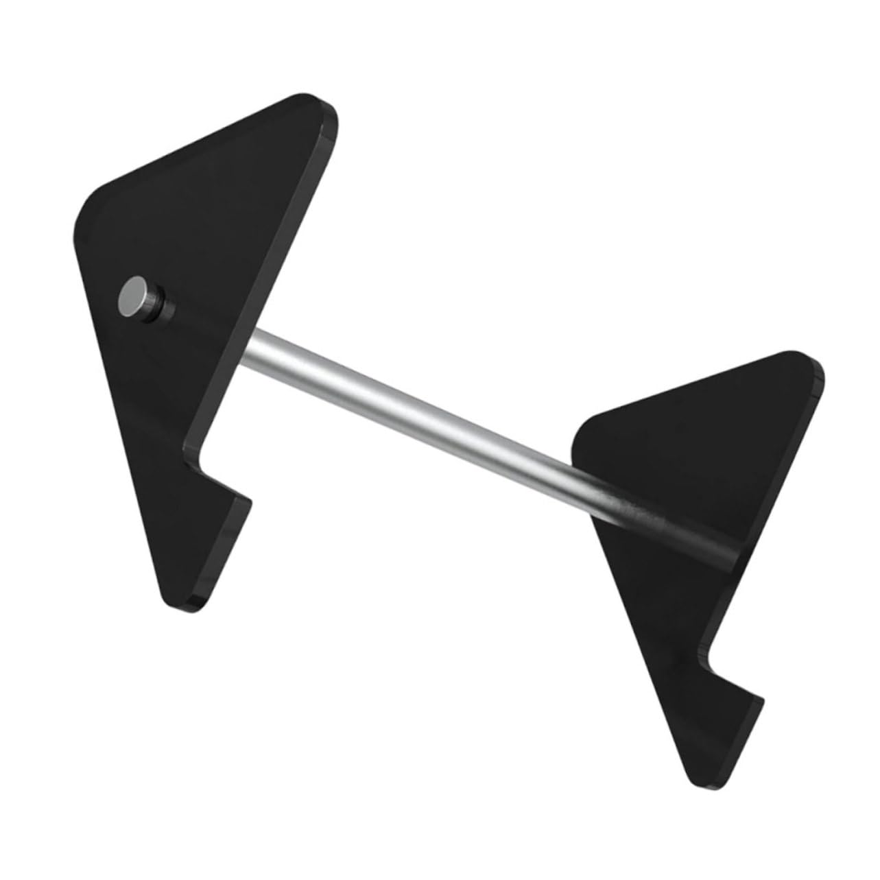 Soporte para teclado mecánico de acrílico y acero inoxidable con superficie lisa
