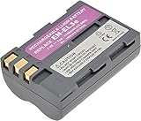 Capacità: 1700 mAh Batteria T6 Power per Nikon D700, Li-Ion, 7,4 V, 1700 mAh (12,6 Wh), grigio