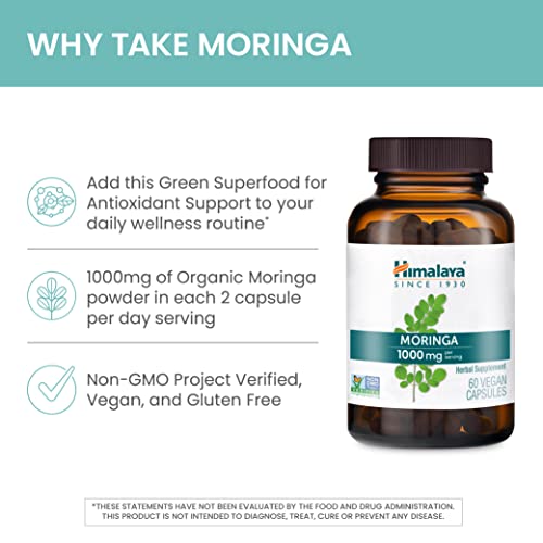 Himalaya Organic Moringa Capsules