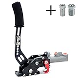 Farbe: Schwarz Hydraulische Fly Off Handbremse verstellbar Drift Handbrake liegend stehend Rallye  schwarz  inklusive Anschlussset
