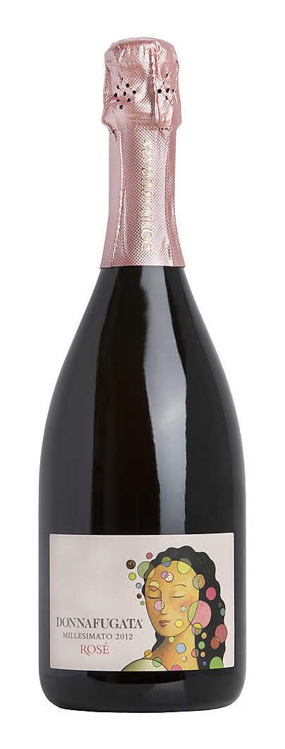 Donnafugata Brut RoséVino Spumante Metodo Classico Rosé, DOC Sicilia, 750 ml