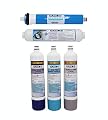 PureT FPK-E3-5 | Filter Set for EZ Slim Reverse Osmosis System, Full Water Replacement Filter Set - Sediment, Carbon & Reverse Osmosis Water Filter, Drinking Water Filter, Compatible w/ E3RO550-EZ