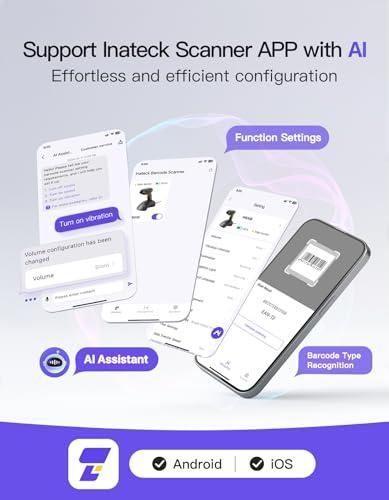 Lecteur de code barres Inateck pour l'organisation de votre entrepôt