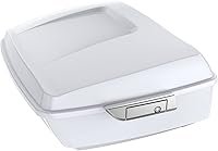 Vista 170 de Harley Tour Pack, equipaje desmontable Razor Tour Pack Maleta para Harley Touring Street Glide, Electra Glide, Road King, Road Glide Special Azul