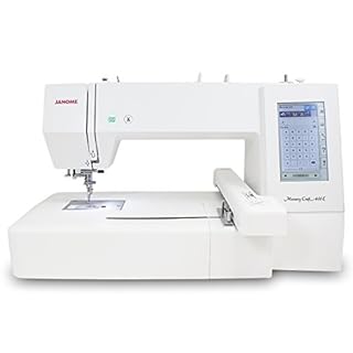 Janome Memory Craft 400E Embroidery Machine with Exclusive Bonus Bundle