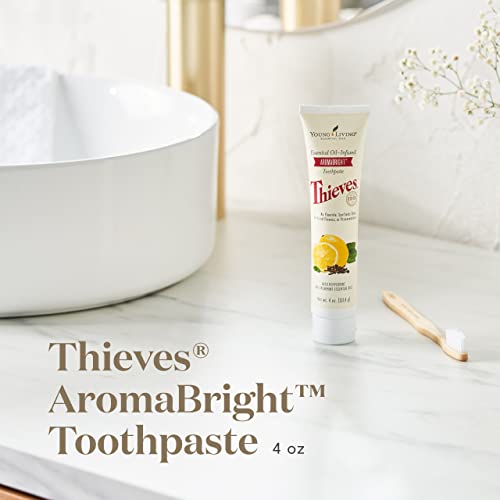 Thieves Aromabright Toothpaste By Young Living, 4 Ounces #TOP1
