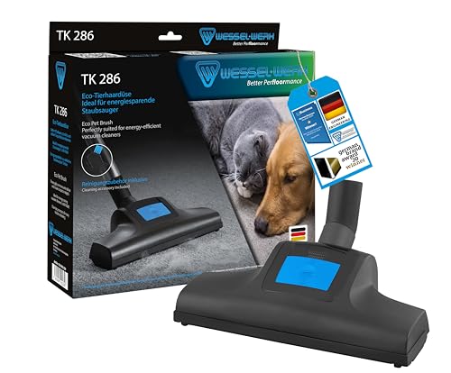 Wessel Werk TK 286 Staubsauger Eco-Tierhaardüse | Turbobürste | Ideal für Haustierbesitzer und Allergiker | entfernt Katzen- und Hundehaare | Ideal für Energiesparsauger | inkl. Reinigungszubehör Wessel Werk TK 286 Staubsauger Eco-Tierhaardüse | Turbobürste | Ideal für Haustierbesitzer und Allergiker | entfernt Katzen- und Hundehaare | Ideal für Energiesparsauger | inkl. Reinigungszubehör