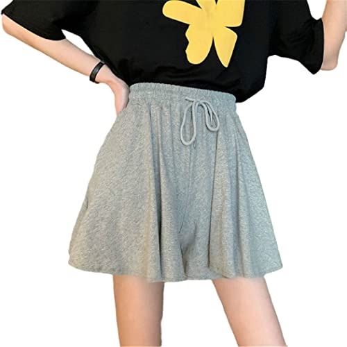 Short Harajuku ample femme XL : fini les vêtements serrés grâce au cordon