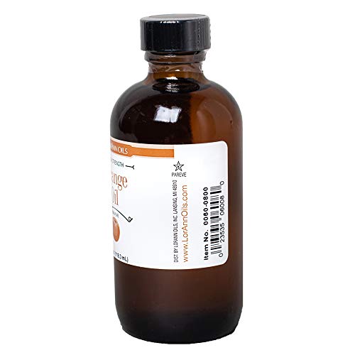 LorAnn Orange Oil SS, Natural Flavor, 4 ounce bottle