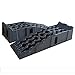 Produktbild Futchoy 2X Auffahrrampe Auto Auffahrrampe Rampe Schwerlast Rampe,bis 245er Räder extra breit 7250kg, Schwarz, 69.5*20*8.5
