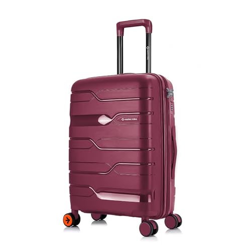 Nasher Miles Paris Hard-Sided Polypropylene Check-in Luggage 24 inch |65cm Trolley Bag