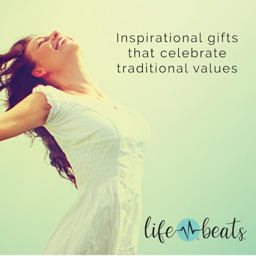 Inspirational Enamel Pin by LifeBeats | Cute Pin for Clothes, Jackets, Hats, Bags, and Lanyards | Hat Pin Comes with a Greeting Card | Lapel Pin with Sturdy Backing3